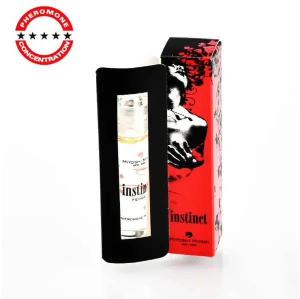 MIYOSHI MIYAGI - Nueva York Instinto Mujer 5 ml: Perfume con Feromonas para Atraer Miradas