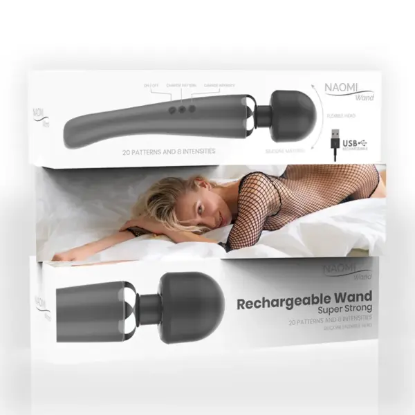 NAOMI WAND - New Super Strong Massager para Placer Intenso - Imagen 6