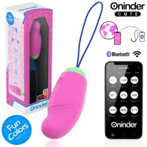 ONINDER CUTE - Huevo Vibrador Silicona 360 con Control Remoto
