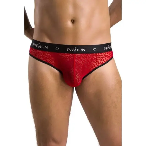 PASSION - Slip Mike Rojo L/XL - Lencería Erótica para Hombres - Imagen 3