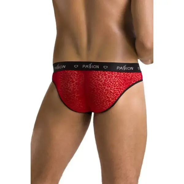 PASSION - Slip Mike Rojo L/XL - Lencería Erótica para Hombres - Imagen 4