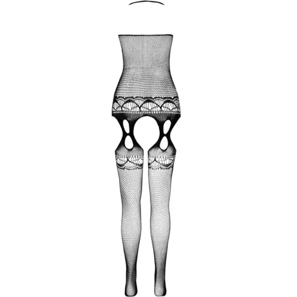 PASSION - Bodystocking Eco BS006 Negro para una sensualidad sostenible - Imagen 4