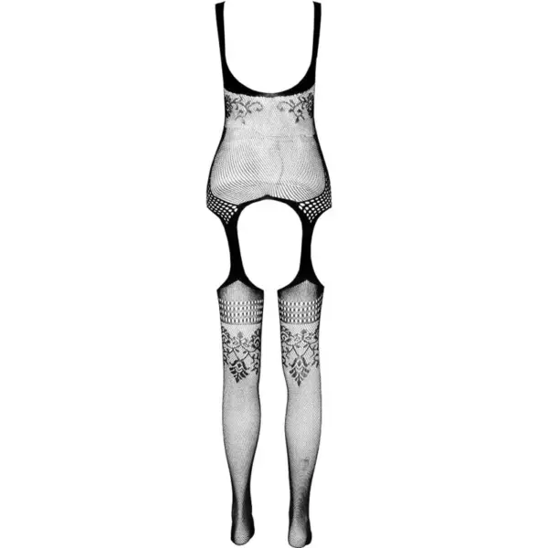 PASSION - Bodystocking Eco BS008 Negro | Lencería Erótica Ecológica - Imagen 4