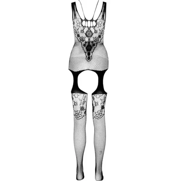 PASSION - Bodystocking Eco BS011 Negro - Lencería Erótica Ecológica - Imagen 4