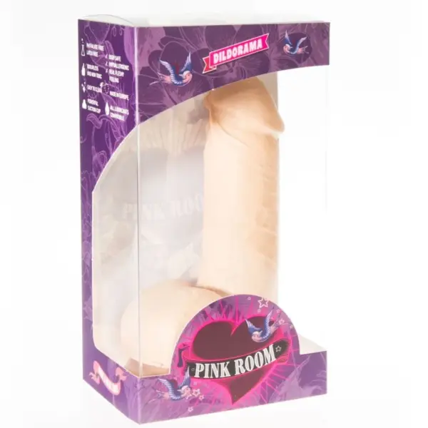 PINK ROOM - Dildo Realístico Natural 16 cm para Placer Auténtico - Imagen 2