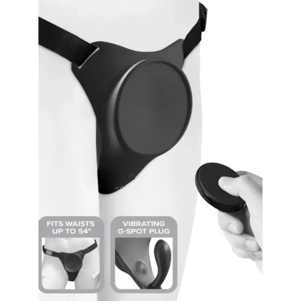 Pipedreams - Body Dock G-Spot Pro Harness con Vibración - Imagen 2