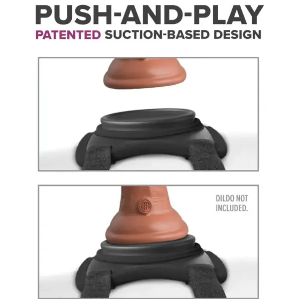 Pipedreams - Body Dock Lap Strap Harness para Placer Sin Límites - Imagen 4