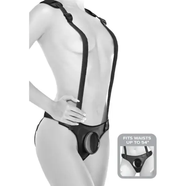 Pipedreams - Body Dock Strap-On Suspenders para una Experiencia Erótica Sin Complicaciones - Imagen 2