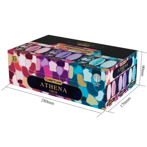 Pretty Love - Athena Eros Pack 15 Masturbadores Masculinos Varios - Imagen 8