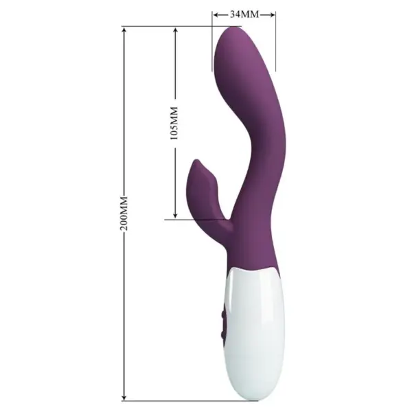 Pretty Love - Vibrador Punto G Morado - Imagen 7