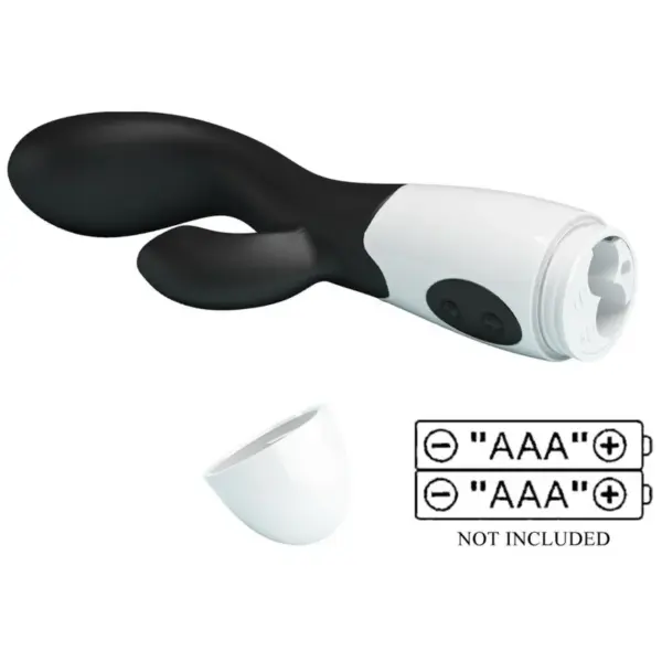 Pretty Love - Vibrador Punto G Negro con Potentes Vibraciones - Imagen 8