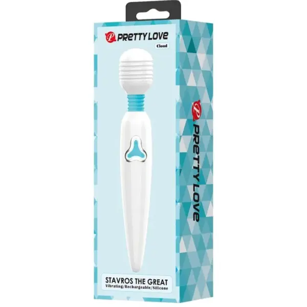 Pretty Love - Cloud Vibrador Wand 7 Vibraciones Blanco - Imagen 9