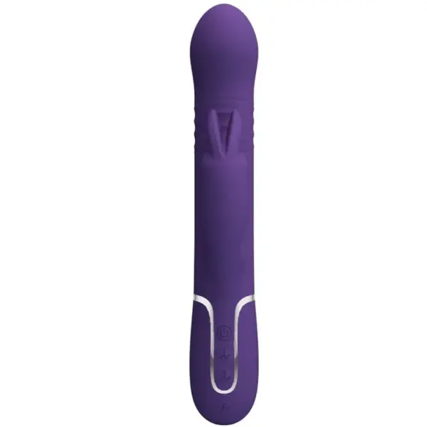 Pretty Love - Vibrador rabbit con licking morado - Imagen 3
