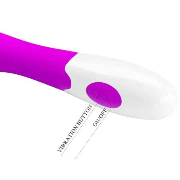 Pretty Love - Vibrador punto G morado con 30 modos de vibración - Imagen 5