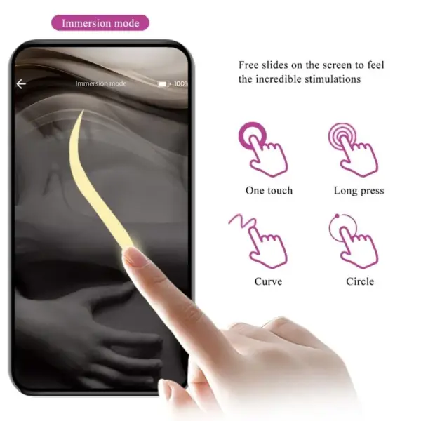 Pretty Love - Plug anal controlado por app lila - Imagen 15