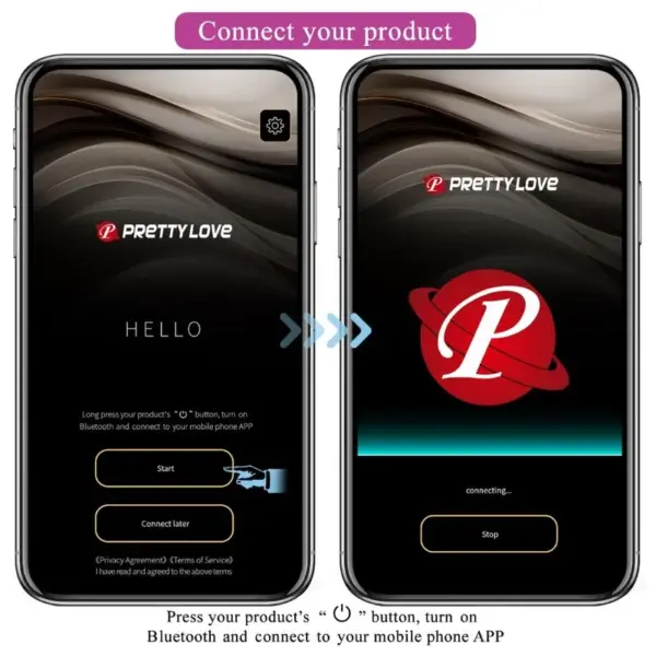 Pretty Love - Plug anal controlado por app lila - Imagen 16