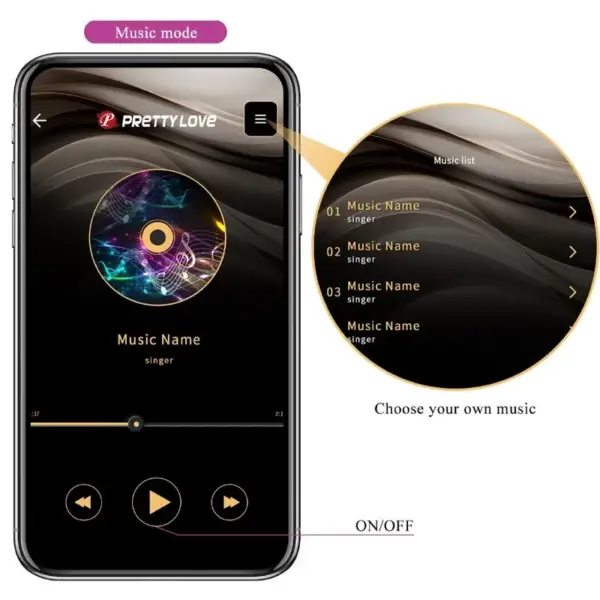 Pretty Love - Plug anal controlado por app lila - Imagen 18