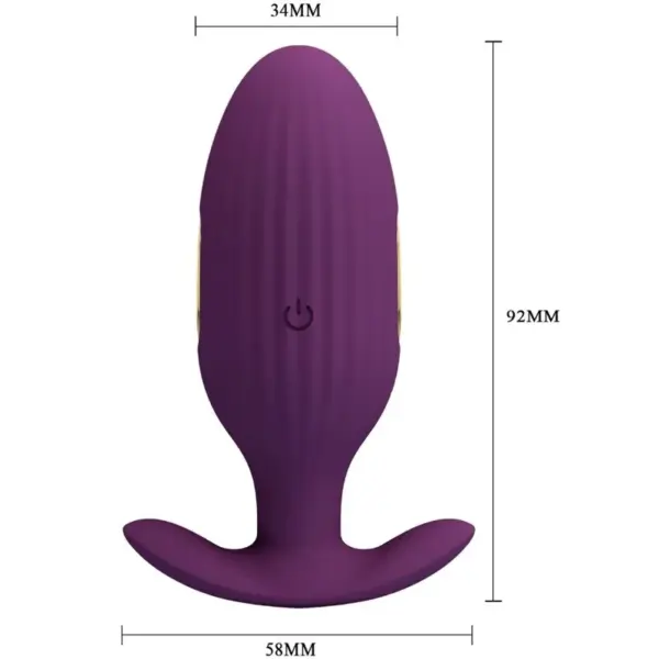 Pretty Love - Plug anal controlado por app lila - Imagen 5