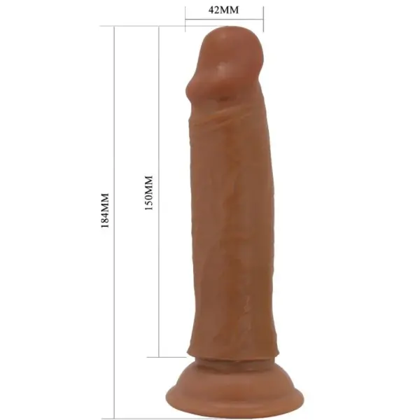 Pretty Love - Dildo Realístico Mulato 18 cm Quentin - Imagen 5