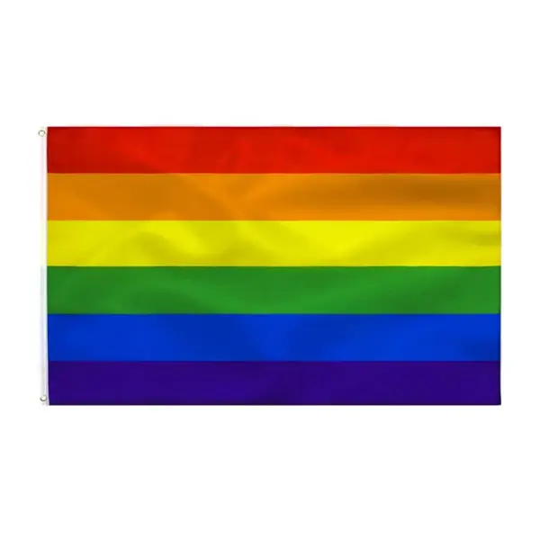 Pride - Bandera Arcoíris 90 x 150 cm para Celebrar la Diversidad