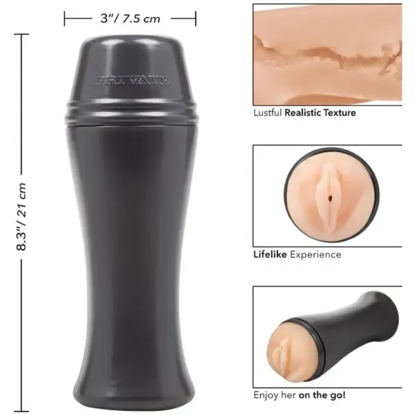 PRIVATE - Masturbador Femme Fatale To Go, placer discreto y portátil - Imagen 7