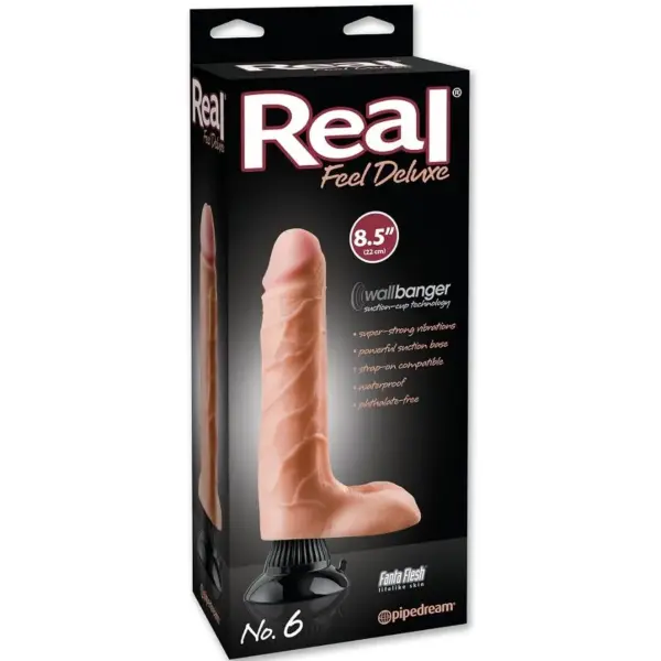 Real Feel Deluxe - Vibrador realista con ventosa - Imagen 2