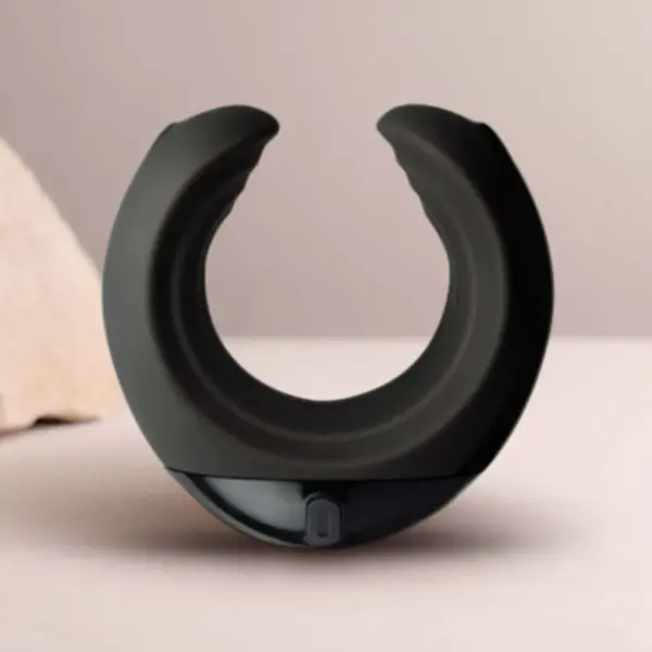 ROCKS-OFF - Echo Masturbador Vibrador Negro: Placer Ergonómico y Potente - Imagen 2