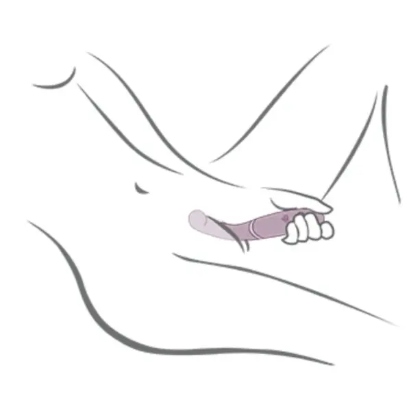 ROCKS-OFF - Gemini Vibrador Dual Punto G y Estimulador Clítoris Morado - Imagen 8