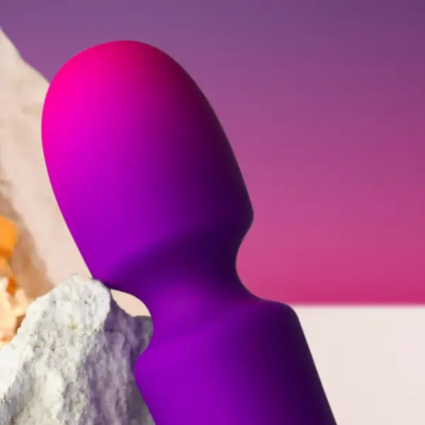 Rocks-Off - Glo-Girl Vibrador Wand Mini Morado - Imagen 2