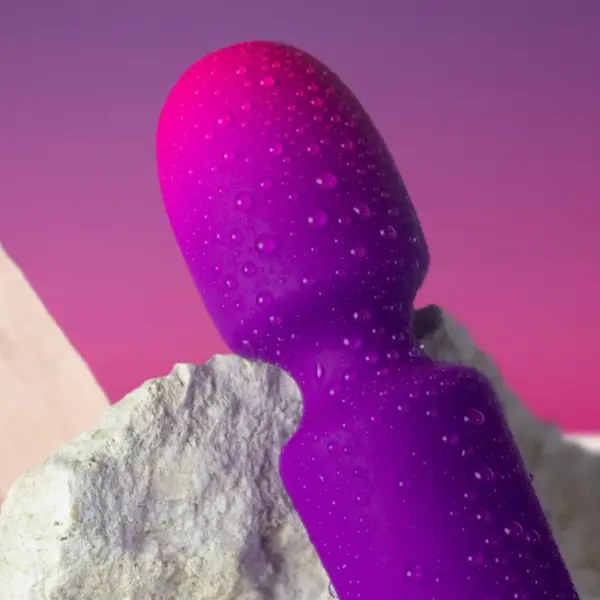 Rocks-Off - Glo-Girl Vibrador Wand Mini Morado - Imagen 3