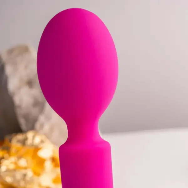 Rocks-Off - Vibrador Wand Flexible Fucsia para Placer Intenso - Imagen 4