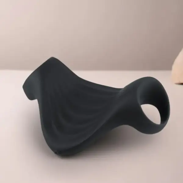 ROCKS-OFF - Palm Masturbador Vibrador Flexible Negro - Imagen 3