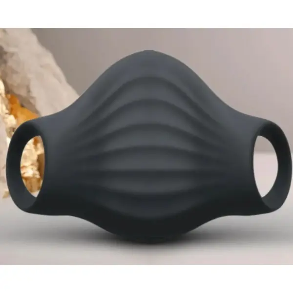 ROCKS-OFF - Palm Masturbador Vibrador Flexible Negro - Imagen 4