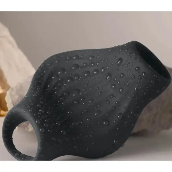 ROCKS-OFF - Palm Masturbador Vibrador Flexible Negro - Imagen 6