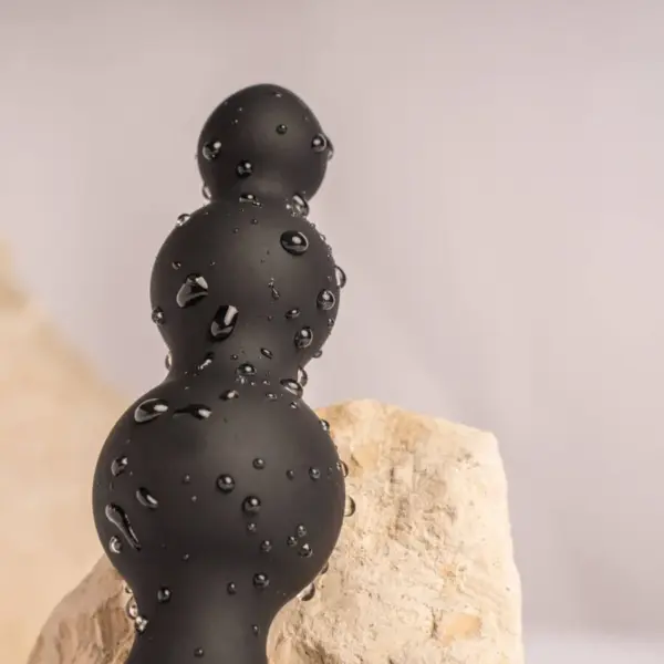 Rocks-Off - Plug Anal Vibrador Petite Sensations Bubbles Negro - Imagen 4