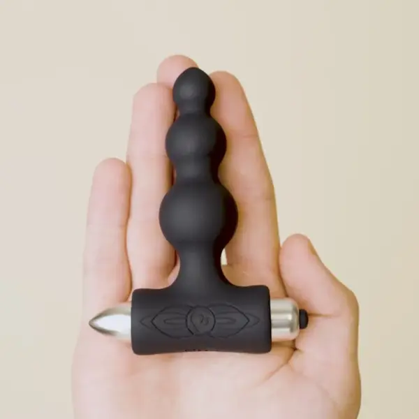 Rocks-Off - Plug Anal Vibrador Petite Sensations Bubbles Negro - Imagen 6
