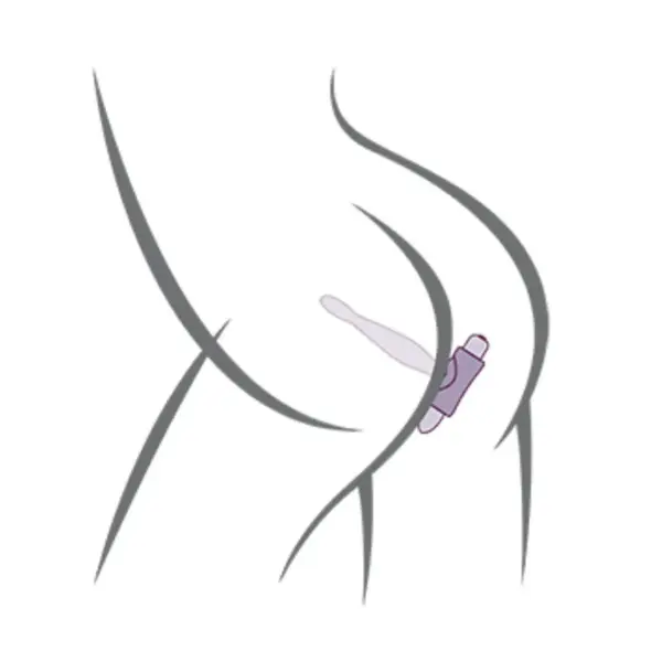 Rocks-Off - Petite Sensations Teazer Plug Anal Vibrador Morado - Imagen 8