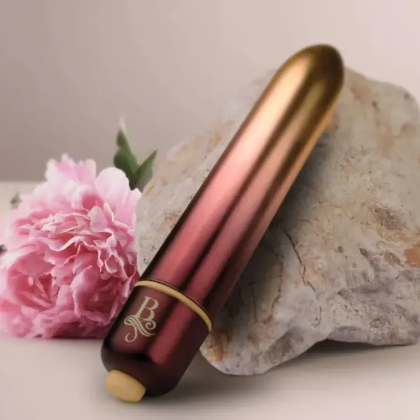 ROCKS-OFF - Vibrador compacto RO-90 Debutante dorado - Imagen 4