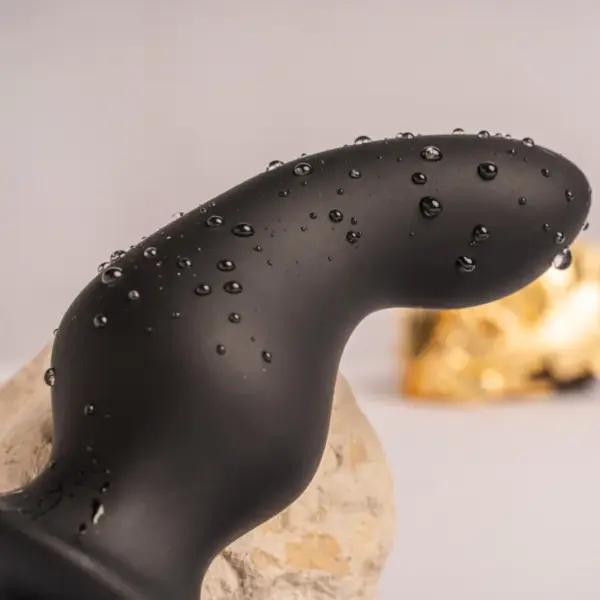 ROCKS-OFF - RO-ZEN RRO Plug Anal con Anillo Vibrador para el Pene Negro - Imagen 6