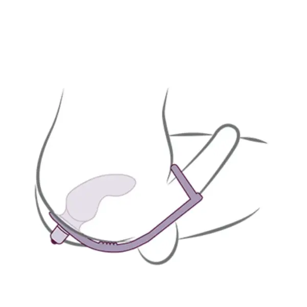ROCKS-OFF - RO-ZEN RRO Plug Anal con Anillo Vibrador para el Pene Negro - Imagen 8
