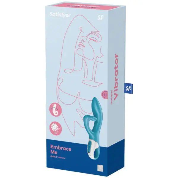 Satisfyer - Vibrador punto G Embrace Me turquesa - Imagen 4