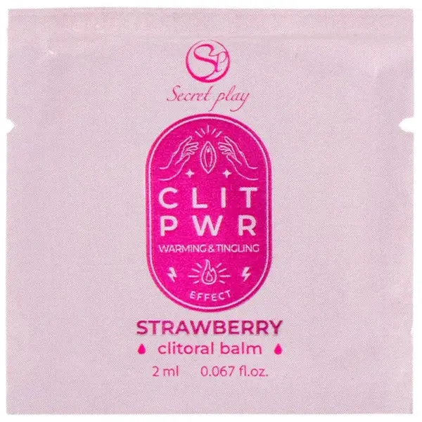 SECRETPLAY - Monodosis Lubricante Fresas 2 ml para Placer Irresistible
