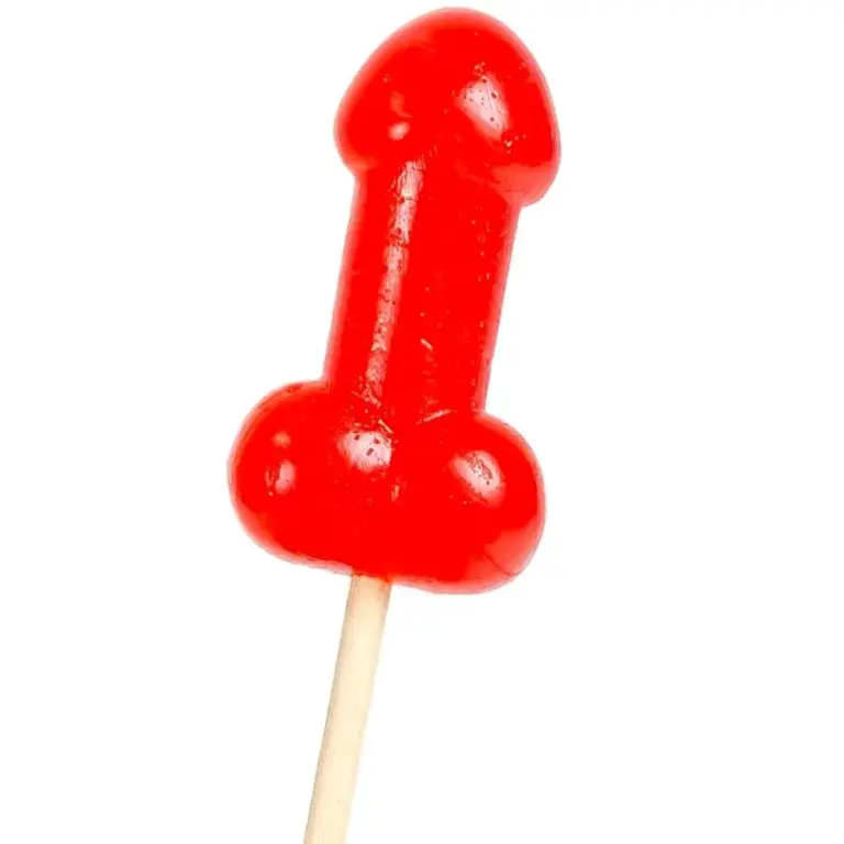 SECRETPLAY - Piruleta Pene Caramelo Cereza Calor Picante