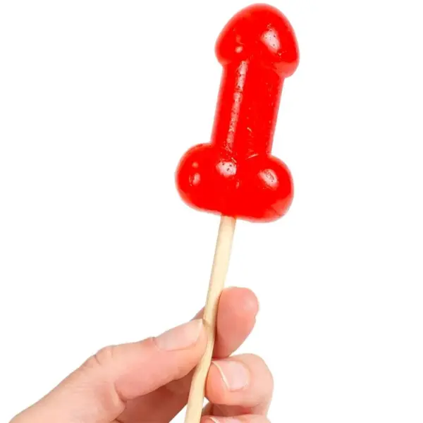 SECRETPLAY - Piruleta Pene Caramelo Cereza Calor Picante - Imagen 2