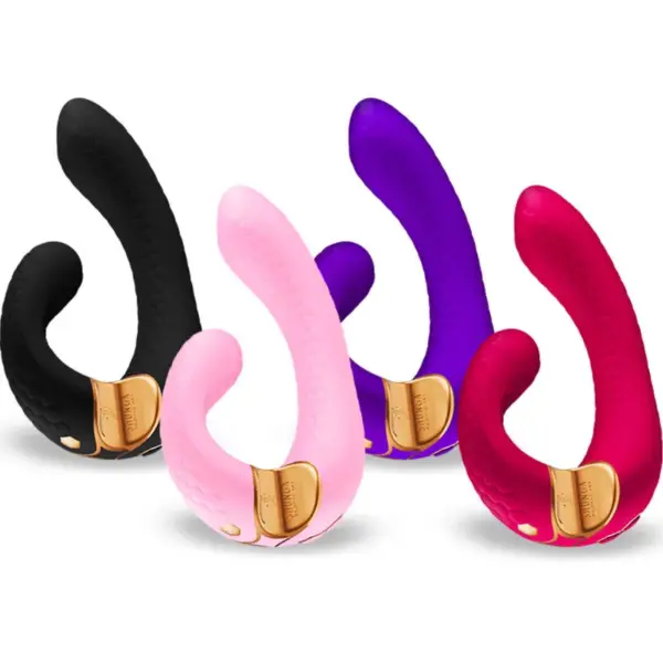 SHUNGA - MIYO Masajeador Íntimo Fucsia para Placer Duplicado - Imagen 4