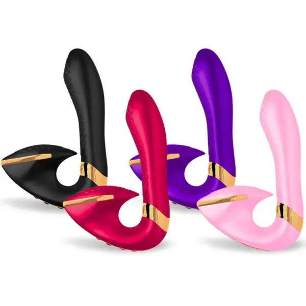 SHUNGA - SOYO Masajeador Íntimo Negro para Placer Multisensorial - Imagen 4