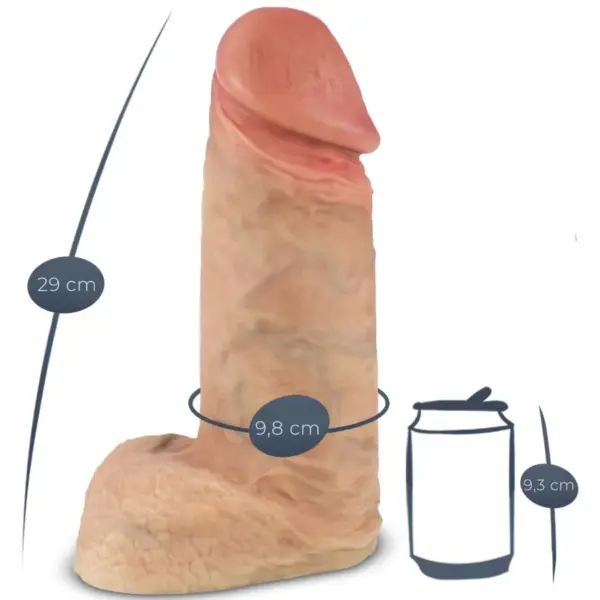 SILEXD - Modelo 1 Xtreme Pene Realístico Silicona Premium 28 cm - Imagen 6