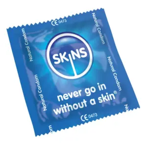 SKINS - Preservativo Natural Bolsa 500 Uds para una Sensación Inigualable