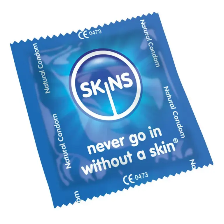 SKINS - Preservativo Natural Bolsa 500 Uds para una Sensación Inigualable
