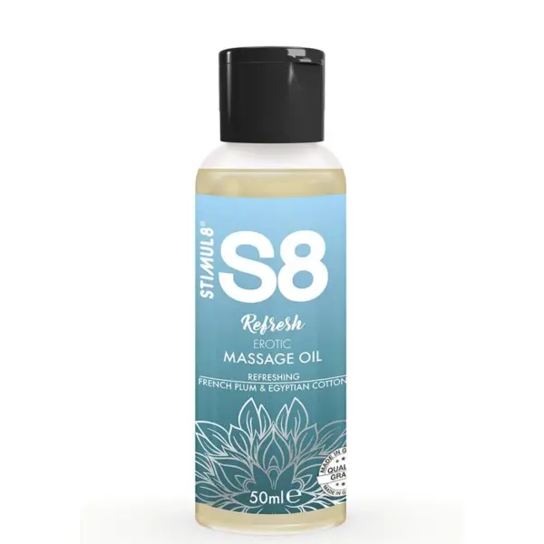 STIMUL8 - S8 CAJA DE ACEITE DE MASAJE 3 X 50 ML - Imagen 2
